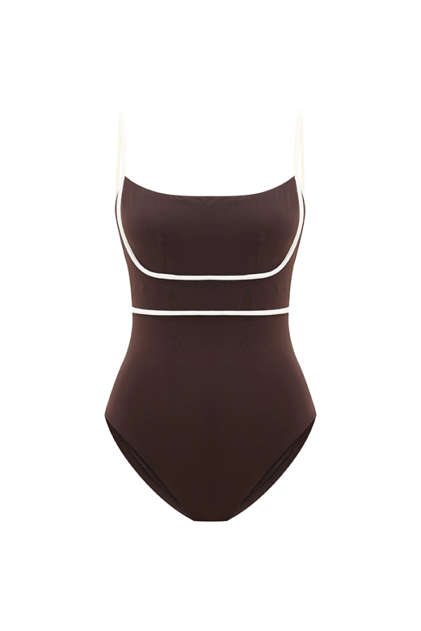 CALYMA BRUNETTE ŞERİT BİYELİ ASKILI MAYO
