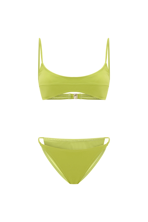VELOURA LIME ATLET BİKİNİ TAKIMI